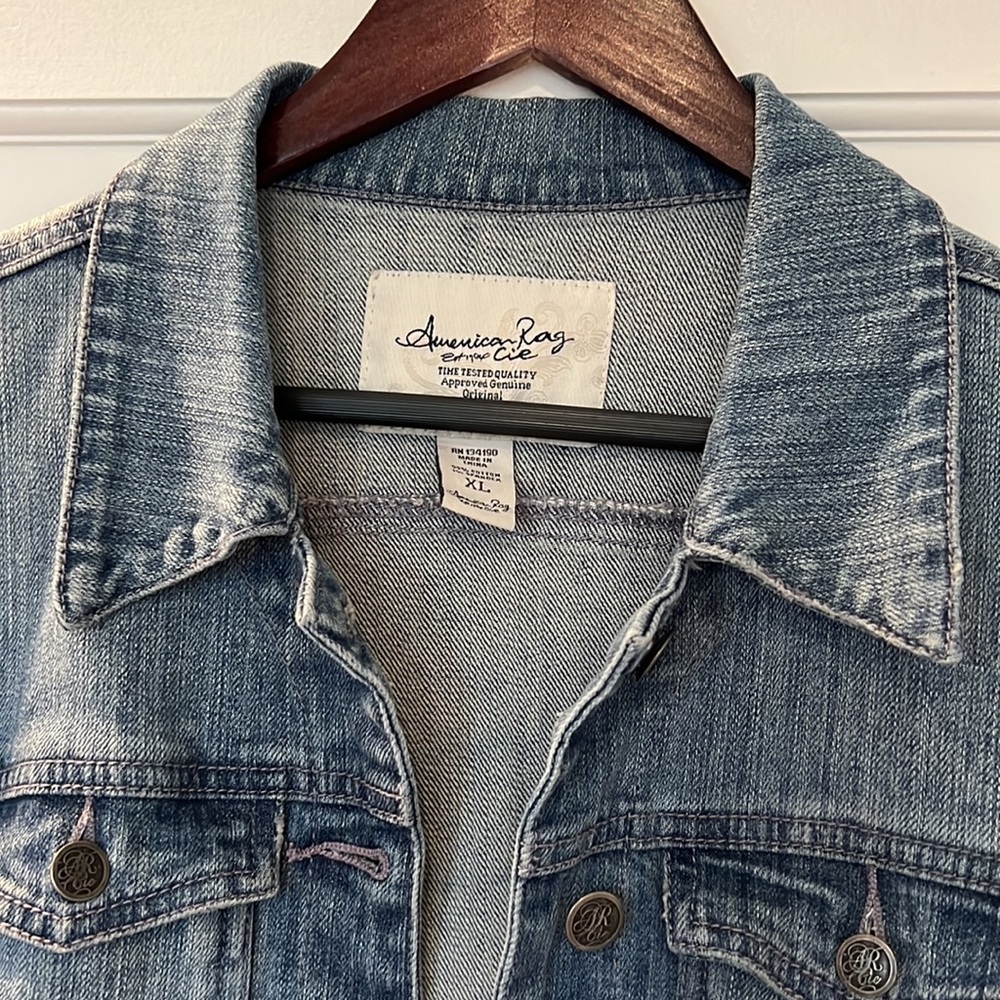 American Rag jean jacket - Picture 2 of 2